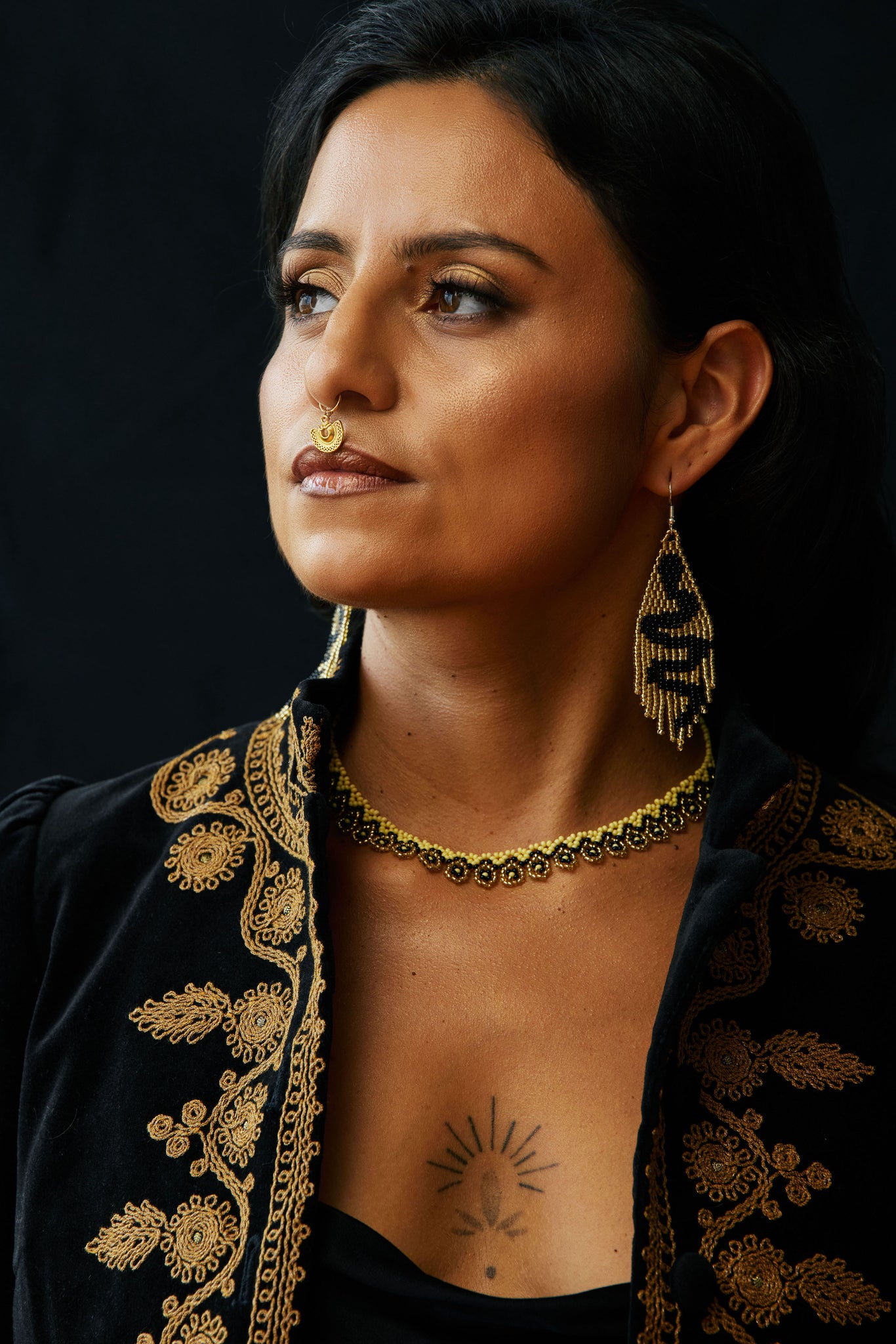 Serpiente Dorada Earrings