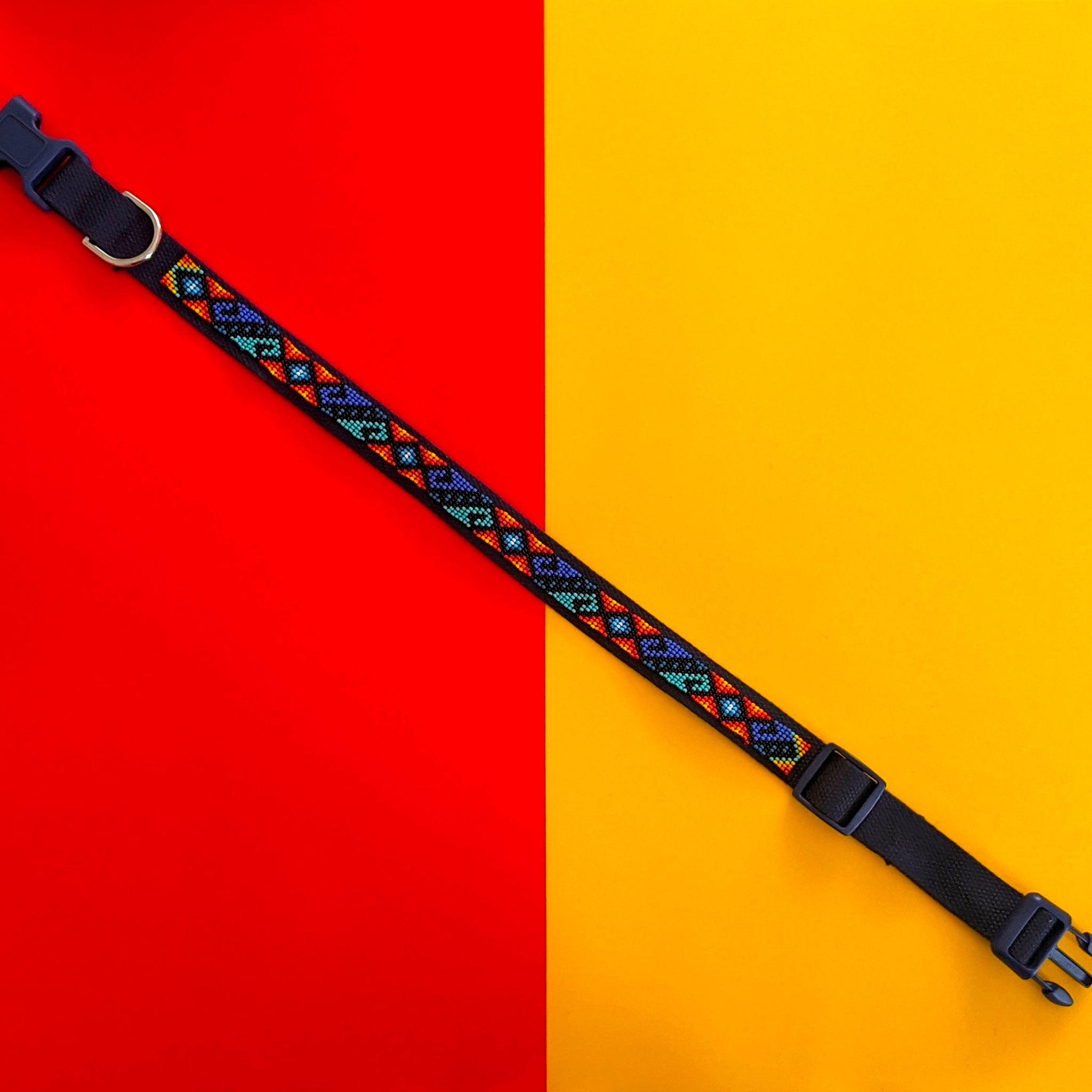 Tribal Sunrise Dog Collar