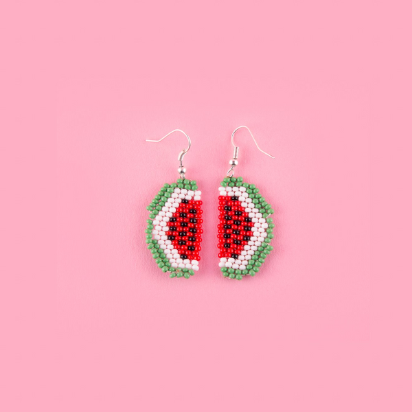 Watermelon earrings