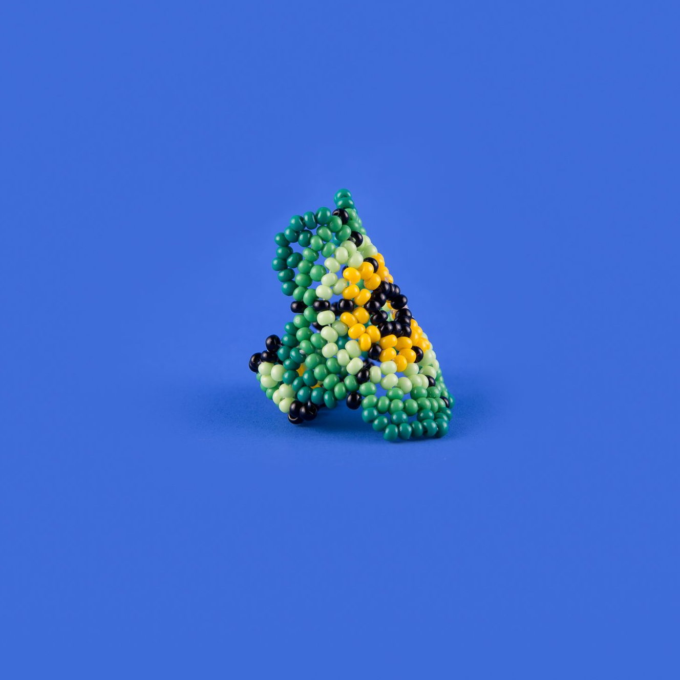Green Flower Ring