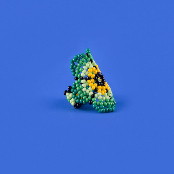 Green Flower Ring