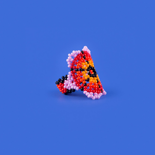 Pink Flower Ring