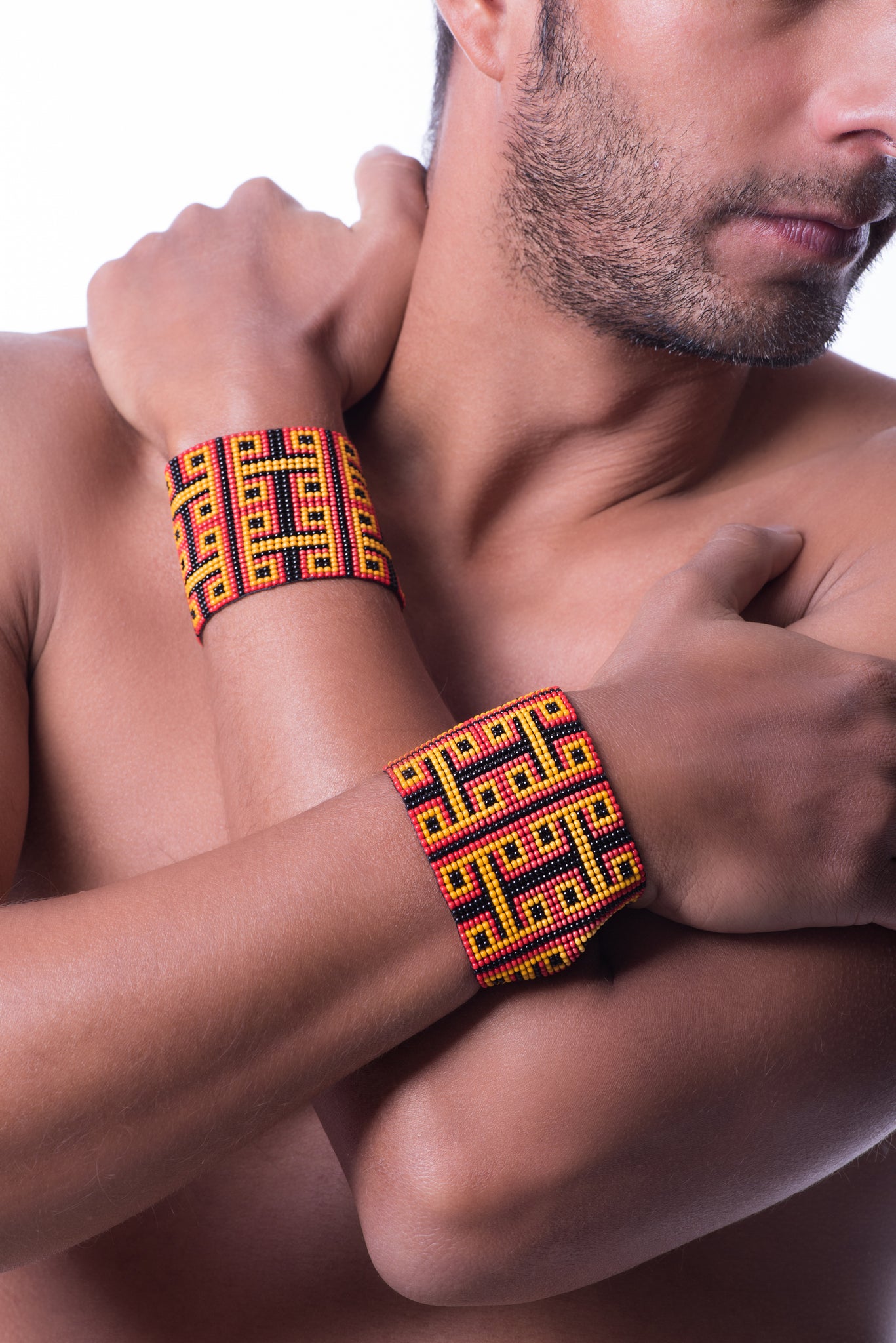 Red Warrior Cuffs