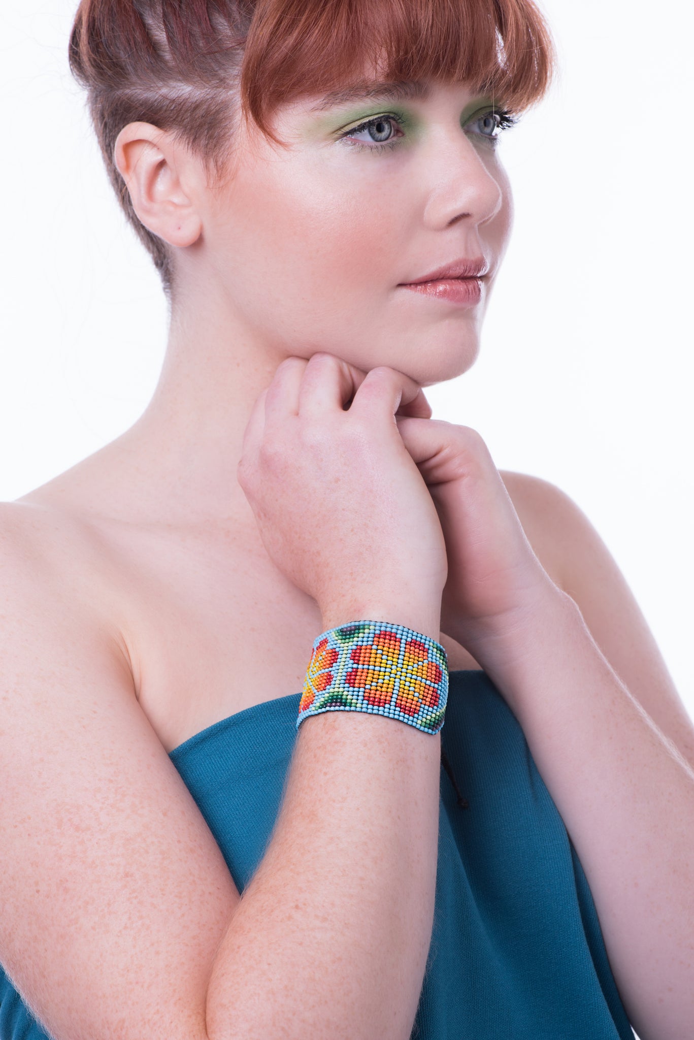 Acqua Floral Bracelet
