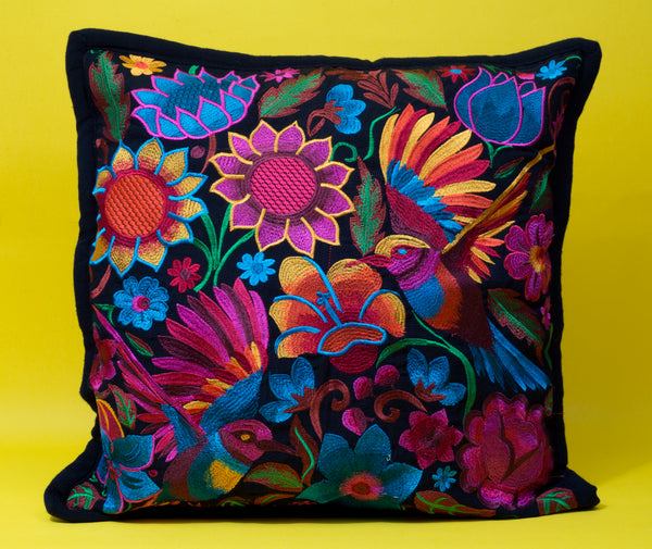 Black Mitla Pillow